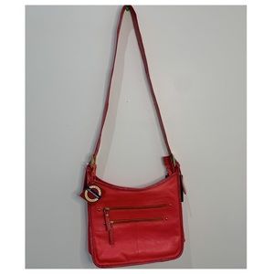 American Genuine Leather Red Purse